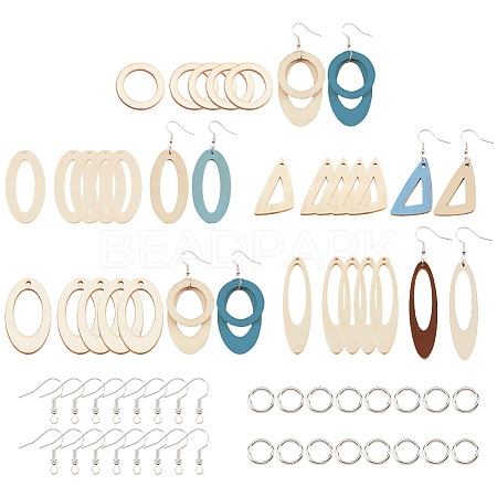   DIY Geometry Earring Making Kit DIY-PH0013-60-1