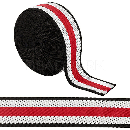 5 Yards Triolor Polyester Ribbon OCOR-GF0002-27-1