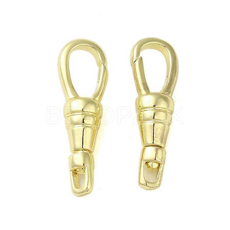 Brass Lobster Claw Clasps KK-B089-25G-1