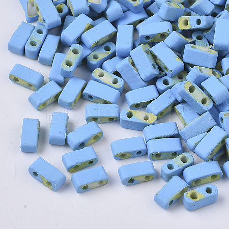2-Hole Glass Seed Beads SEED-S023-31B-03-1