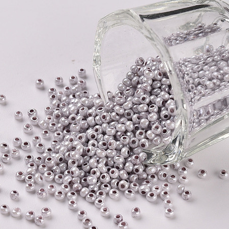 11/0 FGB Grade A Round Glass Seed Beads SEED-N001-B-0489-1