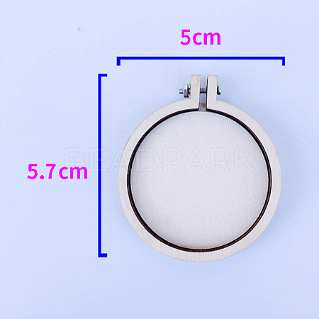 Mini Wooden Embroidery Hoops LS-TOOL-PW0003-019A-10-1