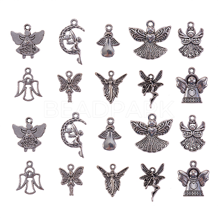 Tibetan Style Alloy Pendants TIBEP-CJ0001-15-1