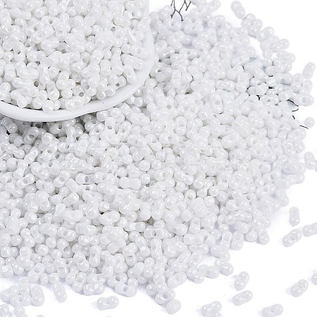 Baking Paint Glass Seed Beads SEED-K010-A03-1