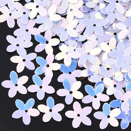 Plastic Paillette Beads PVC-R012-0510-1