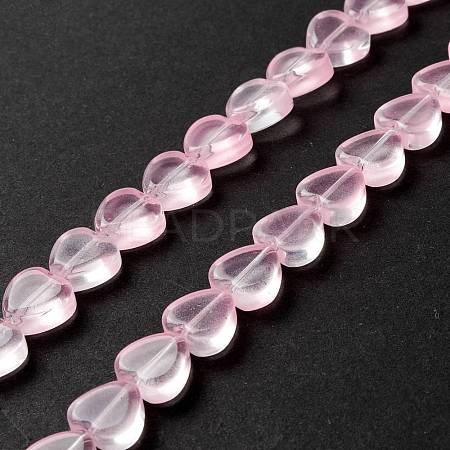 Transparent Glass Beads Strand GLAA-F112-03F-1