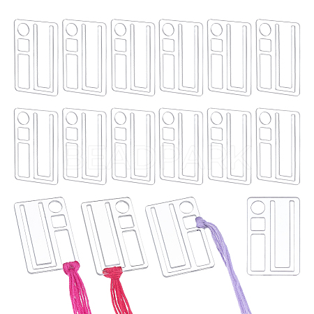 100Pcs Acrylic Thread Winding Boards TOOL-PH0001-99-1