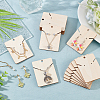 Wood Earring Display Card with Hanging Hole DIY-WH0320-20F-5