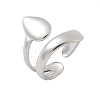 304 Stainless Steel Cuff Rings for Women RJEW-A079-08E-P-4