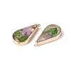 Epoxy Resin Pendants KK-Q082-01KCG-01-2