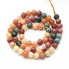 Natural Quartz Beads Strands X-G-N355-6mm-18-2