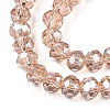 Electroplate Glass Beads Strands EGLA-A034-T8mm-A29-3