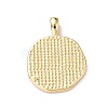 Brass Enamel Pendants KK-G417-01LG-07-2