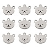 304 Stainless Steel Charms STAS-CJC0008-10P-03-1