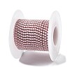 Iron Rhinestone Glass Cup Chain CH-U001-01B-1