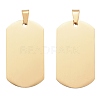 PVD Vacuum Plating 304 Stainless Steel Big Pendants STAS-I140-19E-G-1