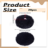 20Pcs Faux Rabbit Fur Soft Pompom Ball DIY-LP0006-31C-2