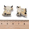 Printed Wood Beads WOOD-G023-03A-3