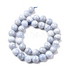 Natural Blue Lace Agate Beads Strands G-G344-A06-10mm-3