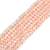 Electroplate Glass Beads Strands EGLA-A044-P1mm-A05-1