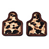 Eco-Friendly Cowhide Leather Big Pendants FIND-N049A-09A-01-1