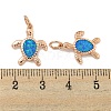 Synthetic Opal Pendants KK-E114-03RG-3