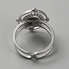 304 Stainless Steel Cuff Ring Findings FIND-WH0148-125B-P-2