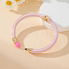 Pencil Design Alloy Enamel Cuff Bangles for Women FS-WGBB19C-02-1