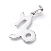 Non-Tarnish 304 Stainless Steel Pendants STAS-L210-06I-P-1