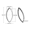 304 Stainless Steel Linking Rings X-STAS-I071-04P-2