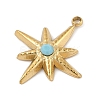304 Stainless Steel Pendants STAS-P380-60G-2