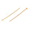 Brass Flat Head Pins KK-N254-47C-G-2