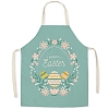 Cute Easter Egg Rabbit Pattern Polyester Sleeveless Apron PW-WG98916-13-1