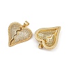 Brass Micro Pave Cubic Zirconia Pendants ZIRC-I367-07G-19-2