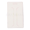 Rectangle Paper Hair Clip Display Cards CDIS-C005-03-2