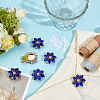 Alloy Cufflinks & 4-Hole Plastic Buttons HJEW-NB00248-4