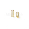 Transparent Colours Luster Glass Bugle Beads SEED-N005-001-A10-6
