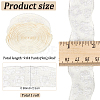 Flower Polyester Ribbons SRIB-WH20020-053A-02-2