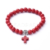 Stretch Charm Bracelets BJEW-JB05234-02-1