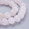 Natural Pink Calcite Beads Strands G-F687-02AB-3