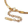 316 Stainless Steel Spiky Chain Bracelet for Women BJEW-G655-08G-3
