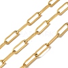 Ion Plating(IP) 304 Stainless Steel Oval Link Chains CHS-Q006-20G-1