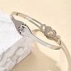 304 Stainless Steel Hinged Bangles for Women BJEW-F474-37P-01-2