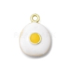 Food Theme Alloy Enamel Pendants FIND-C075-10A-G-1