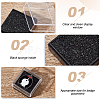 Plastic Badge Storage Box CON-WH0086-121C-4