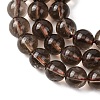Natural Smoky Quartz Bead Strands G-G735-28-8mm-4