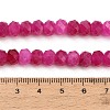 Faceted Dyed Natural White Jade Beads Strands GG-CBAE966-01A-O-5