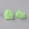 Frosted Acrylic Bead Caps MACR-S371-10A-733-2
