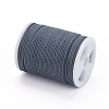 Round Waxed Polyester Cord X-YC-G006-01-1.0mm-17-3