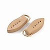 Leather Zipper Pull Tabs DIY-WH0374-82I-2